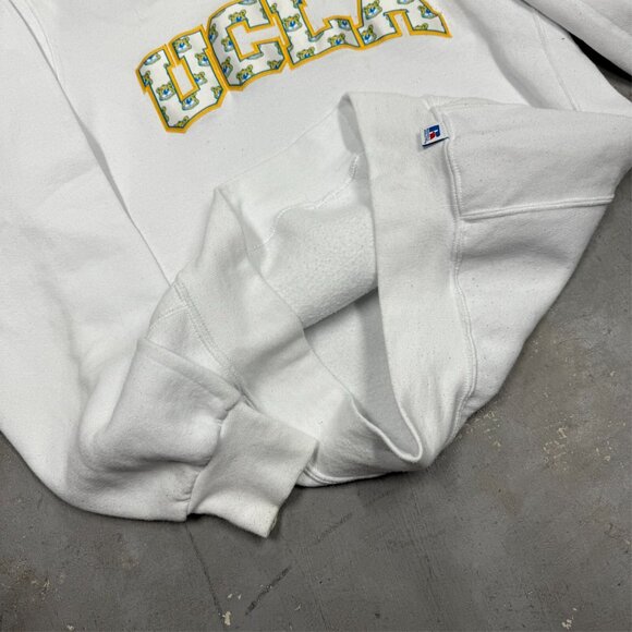 Russell UCLA Bruins NCAA University Pullover Hoodie Stitched White Small - Picture 7 of 7